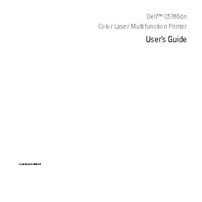 DELL C5765dn