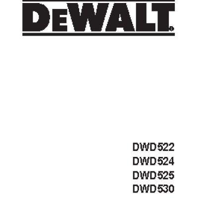 DEWALT DWD522KS