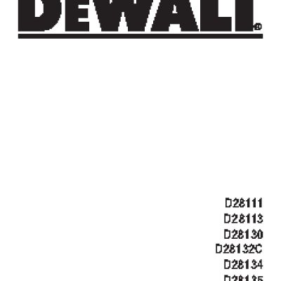 DEWALT D28134