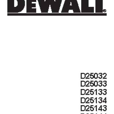 DEWALT D 25133 K