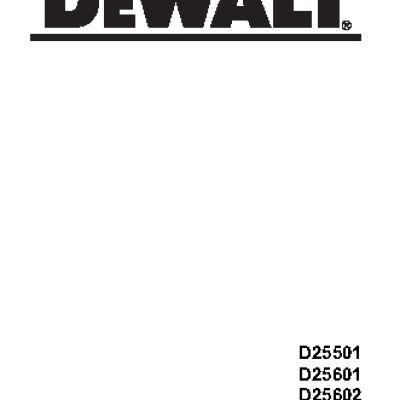 DEWALT D 25601 K