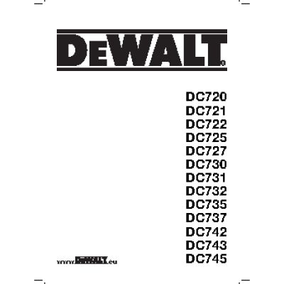 DEWALT DC721KA