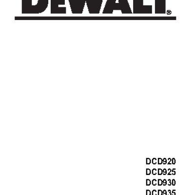 DEWALT DCD935B2