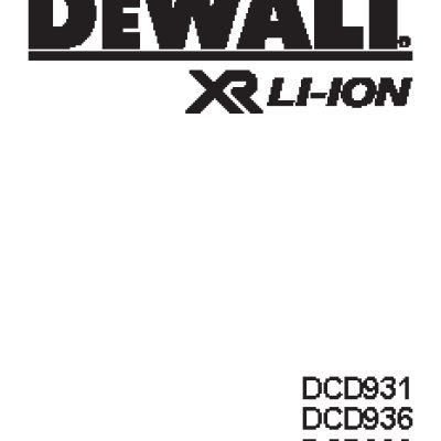 DEWALT DCD932M2