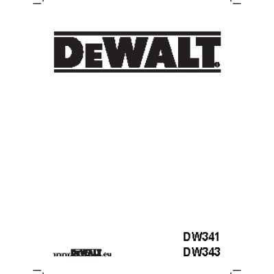 DEWALT DW343K