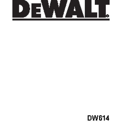 DEWALT DW615