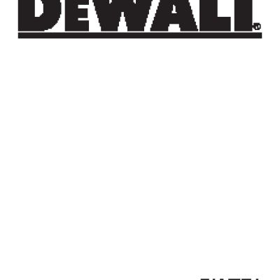 DEWALT DW 777