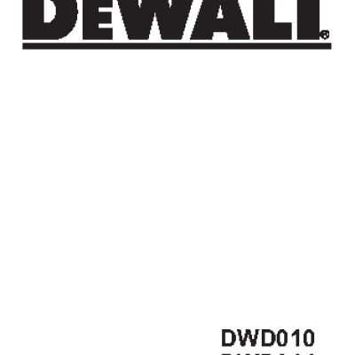 DEWALT DWD014S