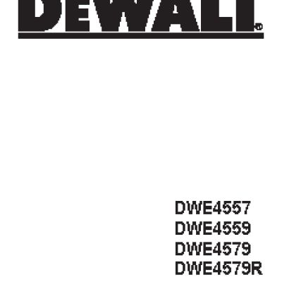 DEWALT DWE4597