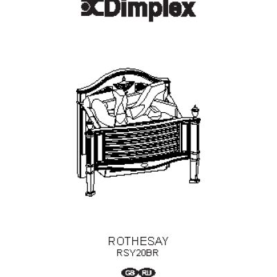 DIMPLEX Rothesay Brass (64907185)