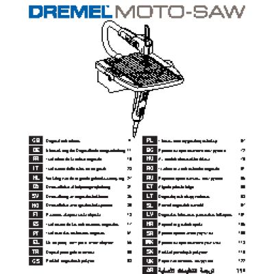 DREMEL Moto-Saw MS20