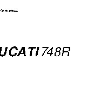 DUCATI 748R