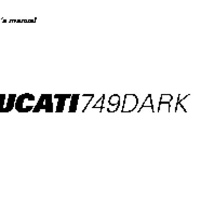 DUCATI 749 Dark