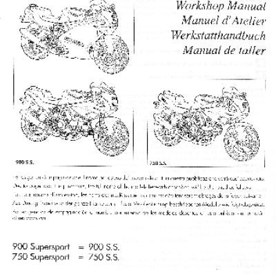 DUCATI 900 Supersport (1991-1996)