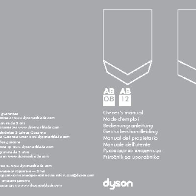DYSON AB12 Airblade V
