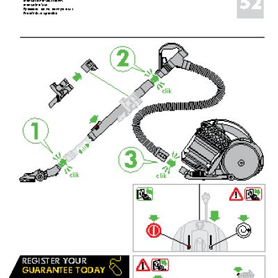 DYSON DC52 Allergy Musclehead Parquet