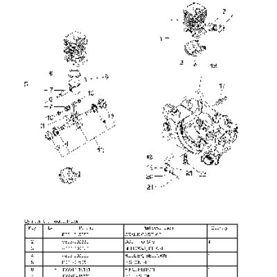 ECHO CS-310ES (деталировка)