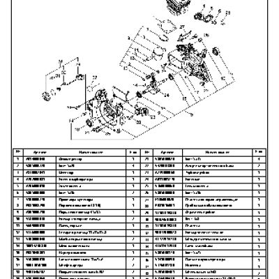 ECHO CS-605 (деталировка)