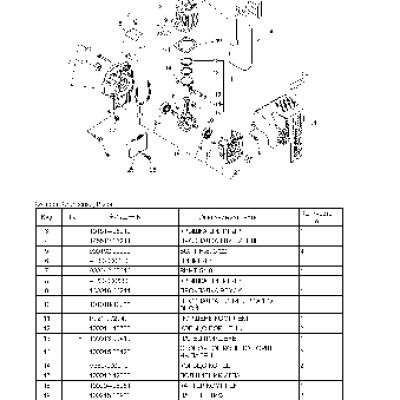 ECHO DM-4610 (деталировка)