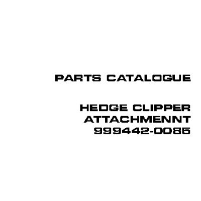 ECHO PAS-Садовые ножницы (деталировка)