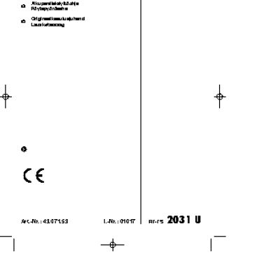EINHELL RT-TS 2031 U