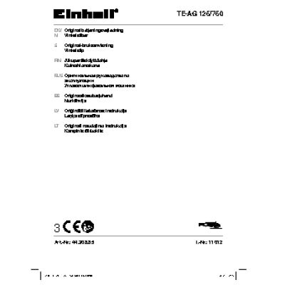 EINHELL TE-AG 125/750