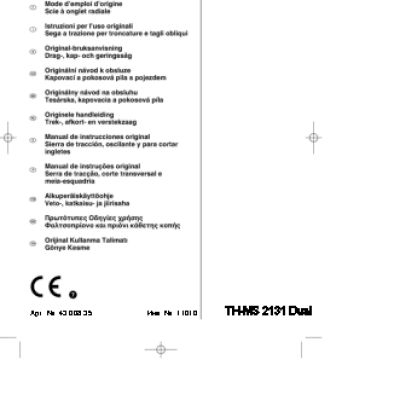 EINHELL TH-SM 2131 Dual