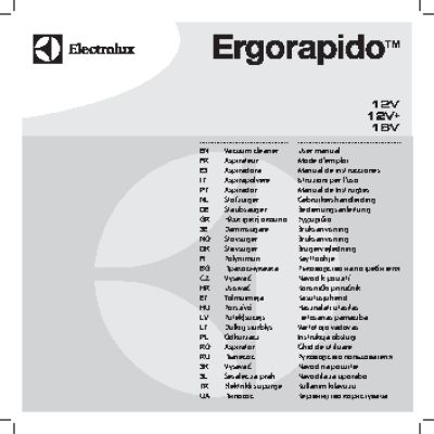ELECTROLUX ZB 2925 Ergorapido
