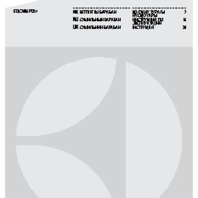 ELECTROLUX EDC 2086 PDW