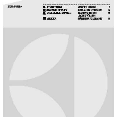 ELECTROLUX EDP 2074 PDW