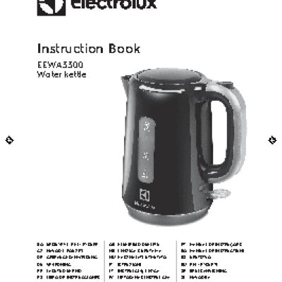 ELECTROLUX EEWA3300
