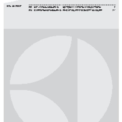 ELECTROLUX EFU 361200 P