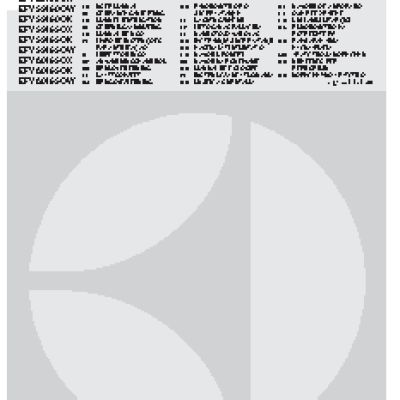 ELECTROLUX EFV 80465 OK