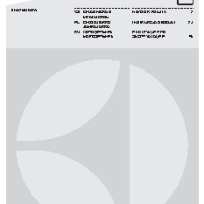 ELECTROLUX ENG 2693 AOW