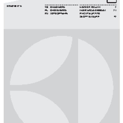 ELECTROLUX ERN92001FW