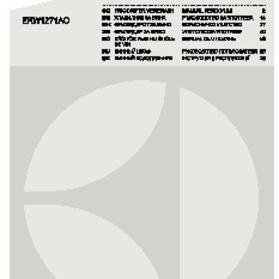 ELECTROLUX ERW 1271 AO