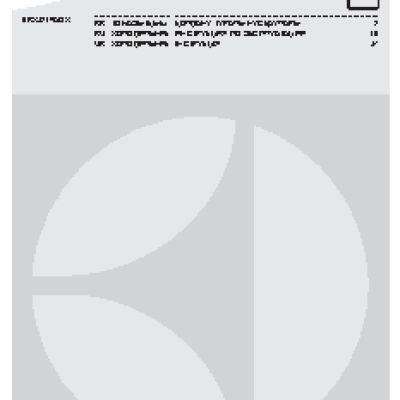 ELECTROLUX ERX 3214 AOX