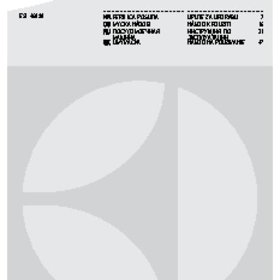 ELECTROLUX ESL 46050