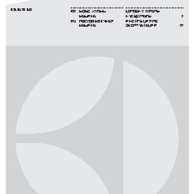 ELECTROLUX ESL 95201 LO