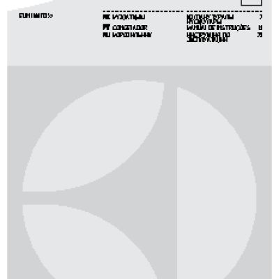 ELECTROLUX EUN1100FOW