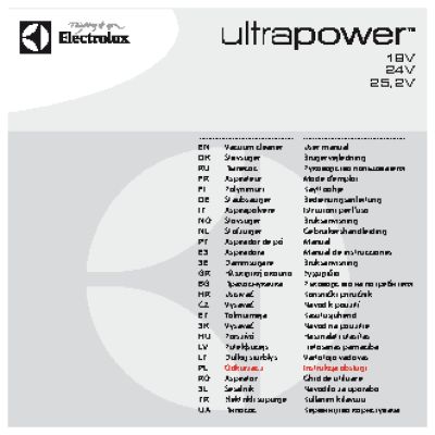 ELECTROLUX Ultra Power Plus ZB5012
