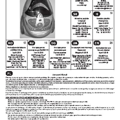 ZELMER 01Z010 GALAXY