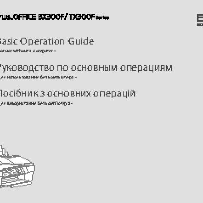 EPSON Stylus Office BX300F