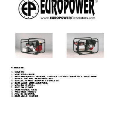 EUROPOWER EP 2500
