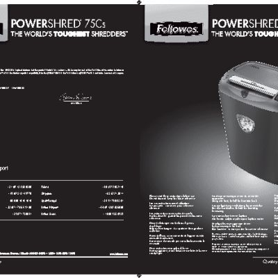 FELLOWES 75Cs (FS-46750)