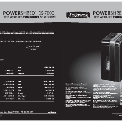 FELLOWES DS-700C