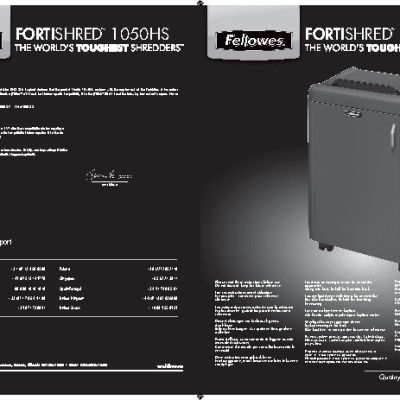 FELLOWES Fortishred 1050HS (FS-46038)