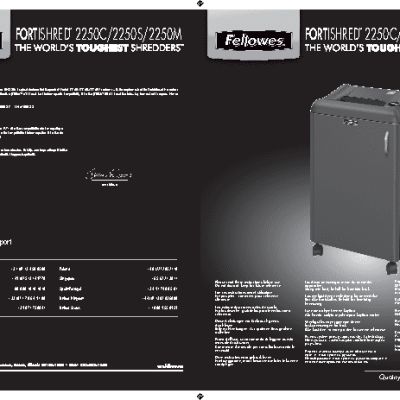 FELLOWES Fortishred 2250S (FS-46164)