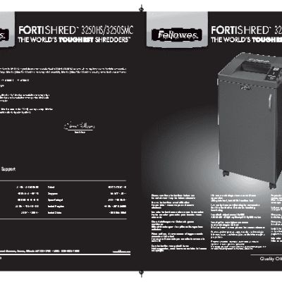 FELLOWES Fortishred 3250SMC (FS-46173)