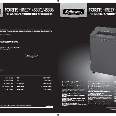 FELLOWES Fortishred 4850S (FS-46194)
